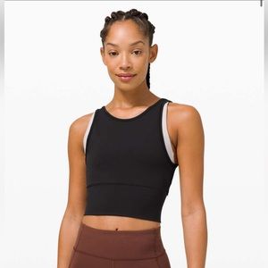 Lululemon Power Pivot Tank *Everlux (Black)